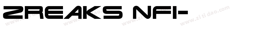 Zreaks NFI字体转换